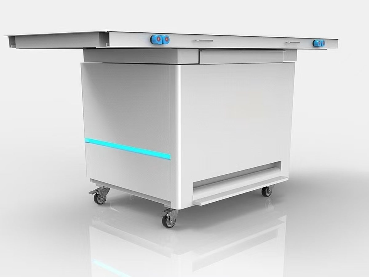 Veterinary DR examination table