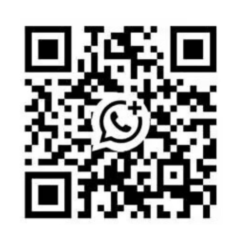 WhatsApp QR code — scan to chat